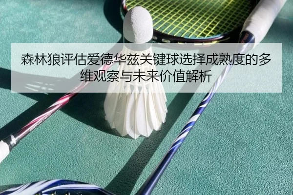森林狼评估爱德华兹关键球选择成熟度的多维观察与未来价值解析